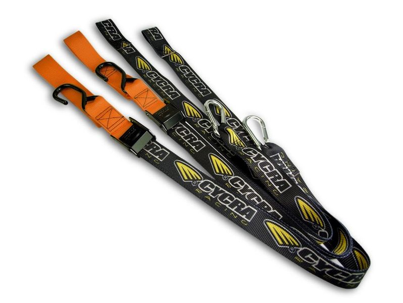 Cycra Soft Strap Extra Wide Orange Tie Downs image