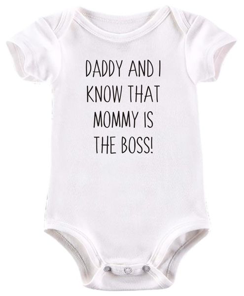 BTSN - Daddy &amp; I know mommy is boss -baby grow