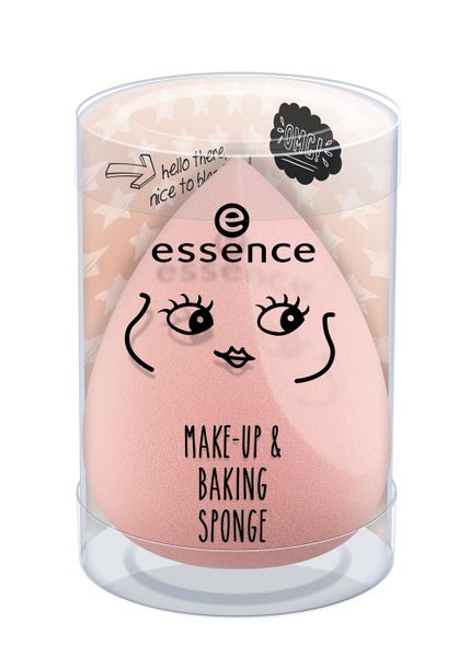 essence makeup and baking sponge