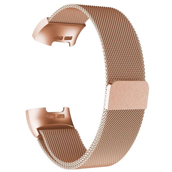 BIA Milanese Loop for the Fitbit Charge 3 &amp; Charge 4 (S/M) - Rose Gold