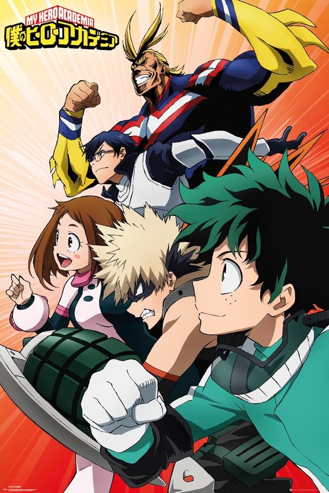 My Hero Academia Heroes Poster Shop Today Get It Tomorrow 7381