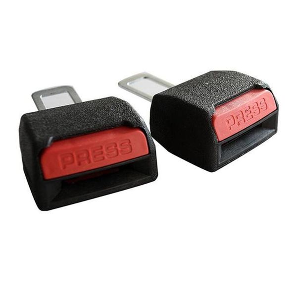 Motolab Seat Belt Buckle Alarm Canceller Extender - Pack of 2