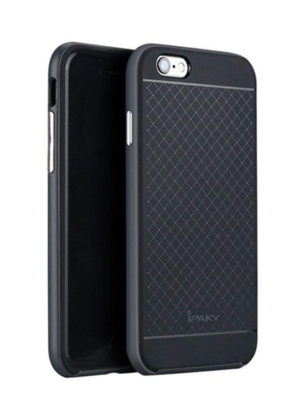 iPaky Silicone iPhone 7 Cover - Dark Grey
