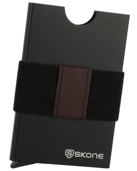 Minimalist Wallet - Card Holder &amp; Money Clip-RFID Blocking - Silver