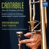 Steven Menard - Cantabile: Music From Trombone And Pia (CD)