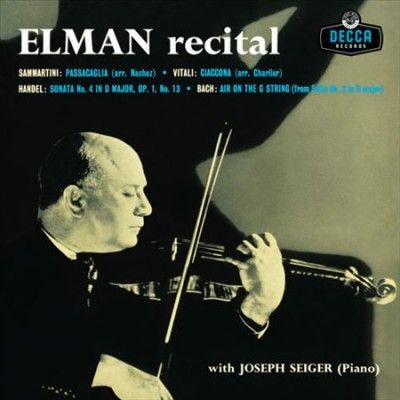 Mischa Elman - Recital (Vinyl)