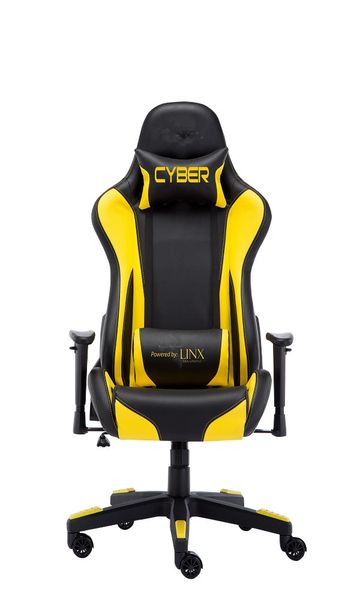 Linx Cyber Gaming &amp; Office Chair - Black &amp; Yellow