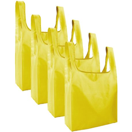 Reusable Grocery Bags 4 Pack Foldable Ping Tote Bag