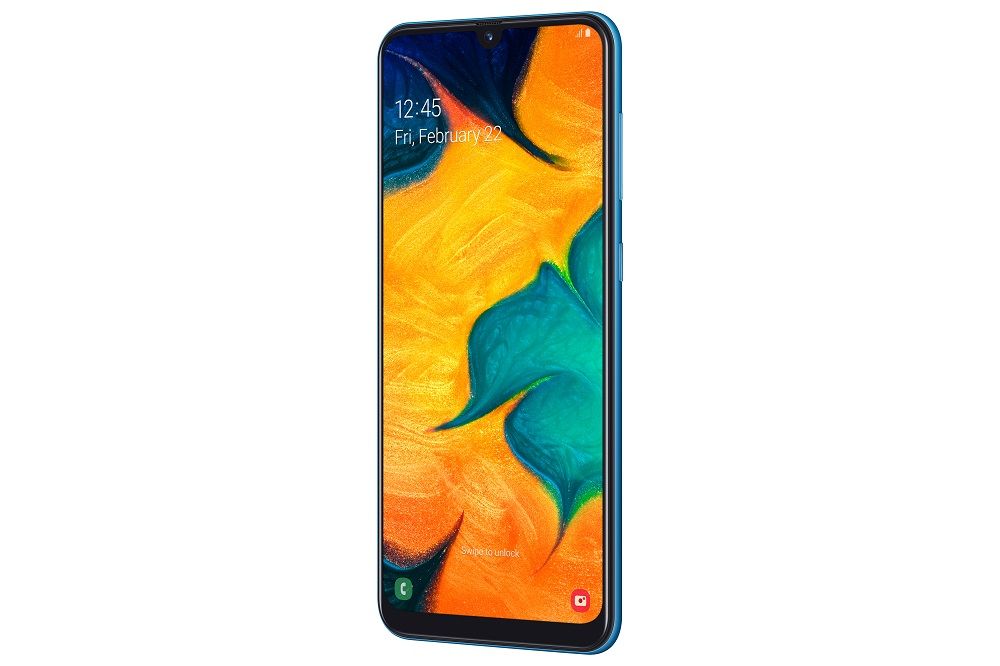 Samsung Galaxy A30 - 64GB Dual Sim - Blue - Refurbished