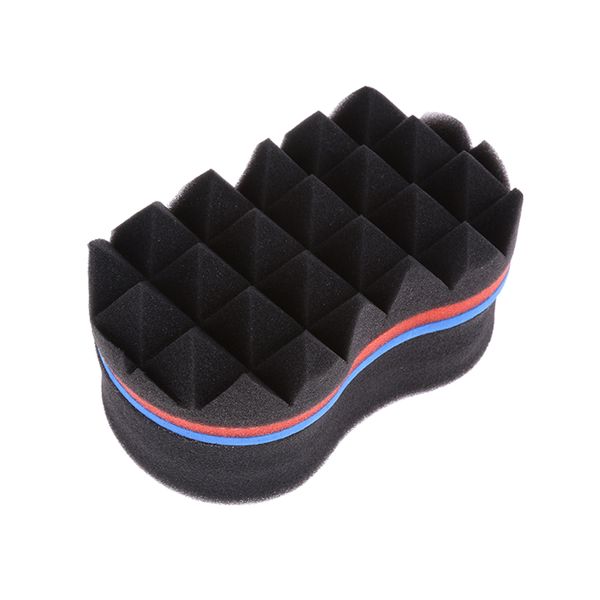 Magic Twist Double Sided Barber Hair Brush Sponge
