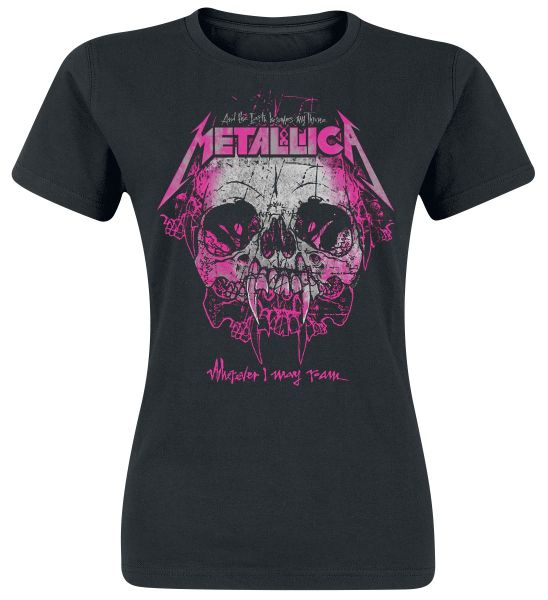 RockTs Metallica Wherever I May Roam Ladies T-Shirt
