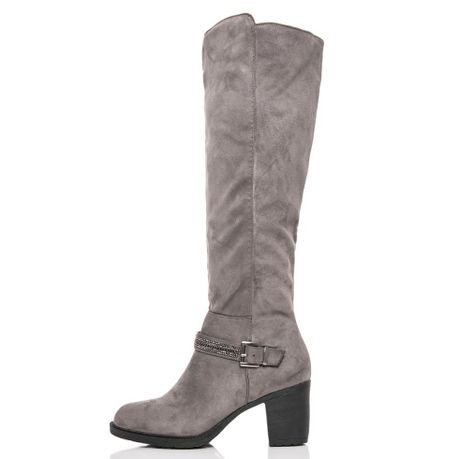 grey ladies boots uk
