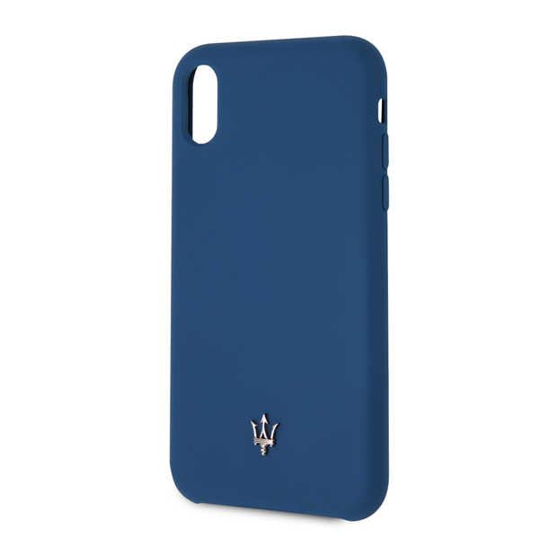 Maserati - Silicone Case for iPhone XR - Navy