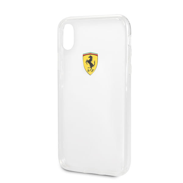 FERRARI - Shockproof Hard Case iPhone XR Transparent