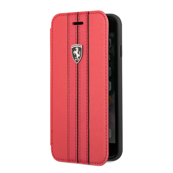 FERRARI - Urban Collection Flip Case iPhone SE 2020 &amp; 6 / 7 / 8 Red