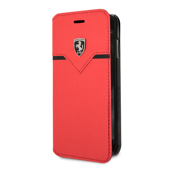 FERRARI - Pu Leather Flip Case iPhone SE 2020 &amp; 6 /7 / 8