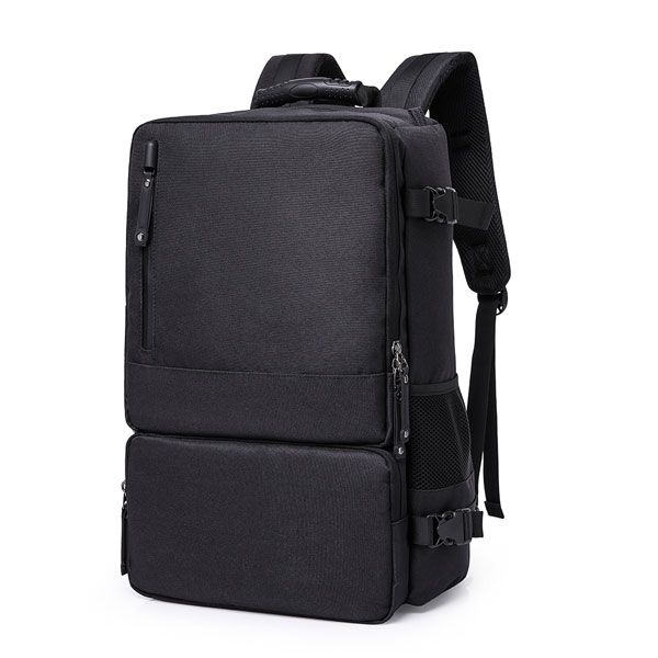KAKA 2255 Functional 17.3" Laptop Travel Bag - Black