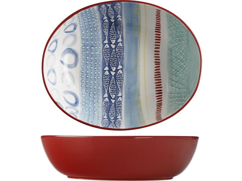 Maxwell &amp; Williams - Laguna Oval Serving Bowl - 32 x 26cm