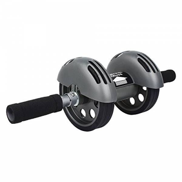 Power Stretch Double Wheel Roller Ab Exerciser