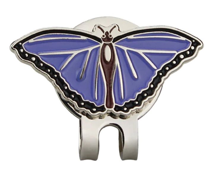 Butterfly Golf Hat Clip