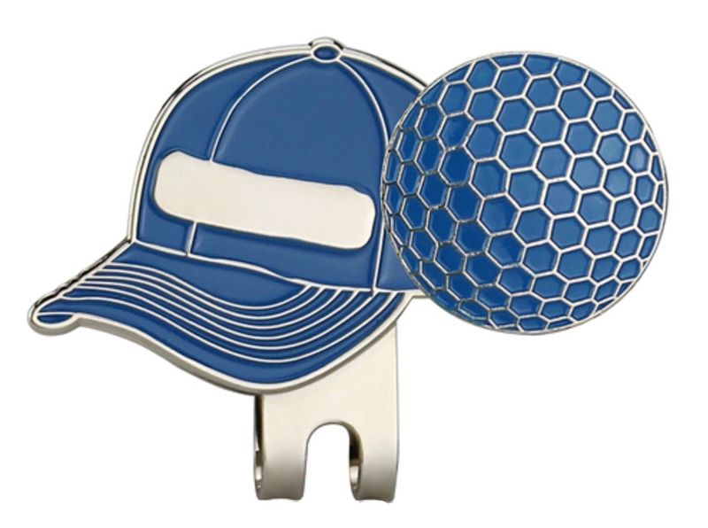 Blue Cap Hat Clip
