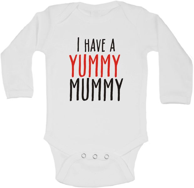 BTSN - I have a yummy mummy baby grow L