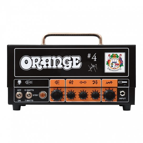 Orange Jim Root 15-Watt Guitar Amp Head - Black