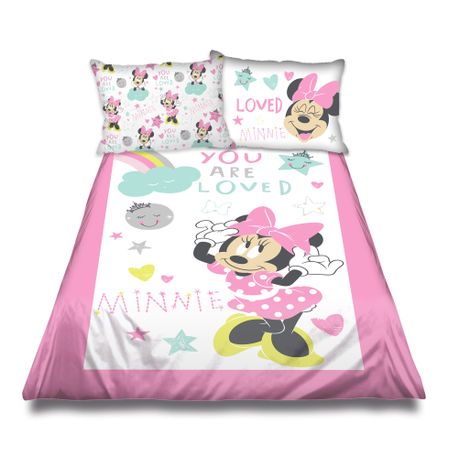 minnie mouse baby comforter
