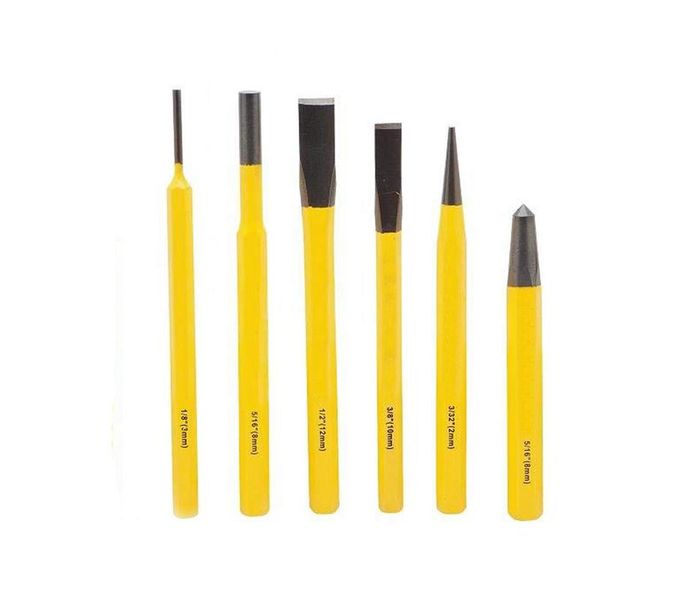 Punch and Chisel Set 6 Piece
