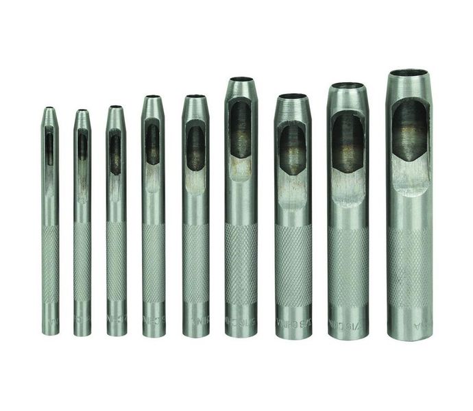 Hollow Punch Set 9 Piece