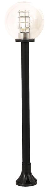 Bright Star Lighting - PVC Bollard with Clear Polycarbonate Cover