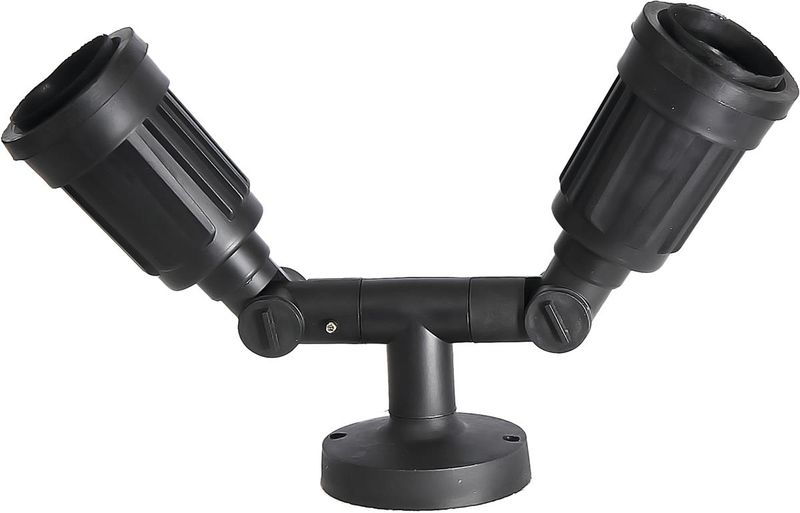 Bright Star Lighting - Double Garden Spot with Swivel Arm