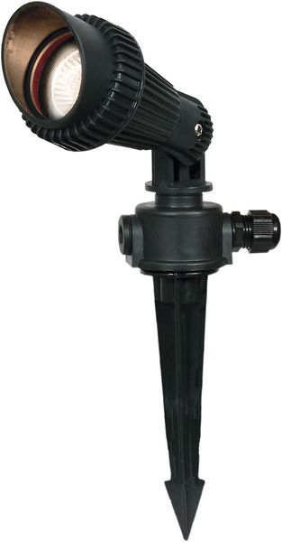 Bright Star Lighting - Garden Spike with Glass Cover and Lip