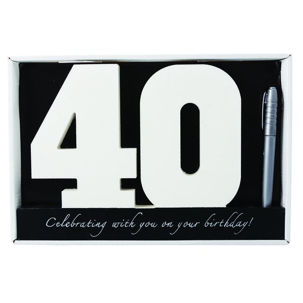 40th Birthday Signature Number