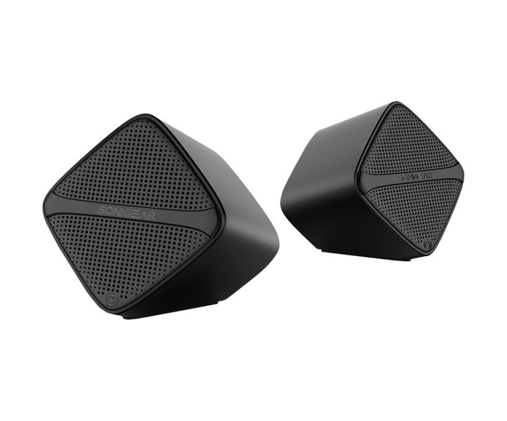 SonicGear Sonicube USB powered Mini 2.0 Speakers - Black