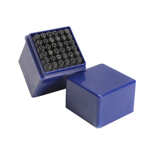 36 Piece Steel DIY Leather Craft Letter &amp; Number Stamper