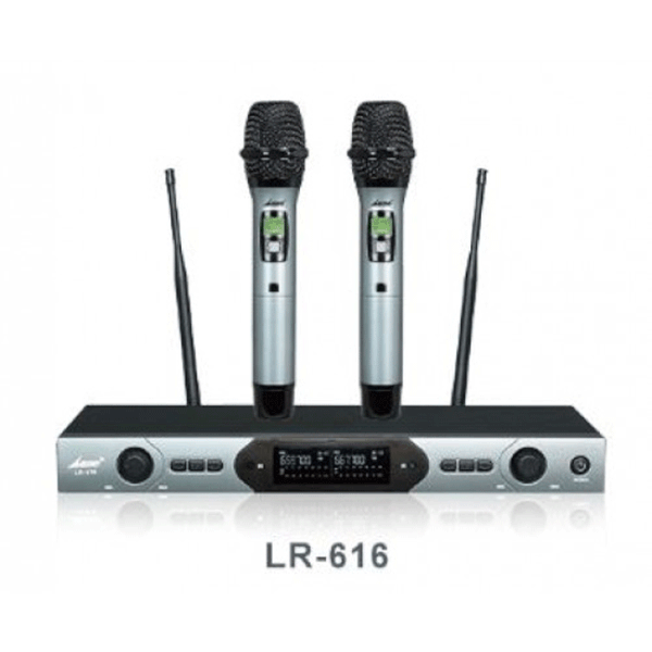 Lane LR-616 - DUAL HANDHELD WIRELESS MIC SET