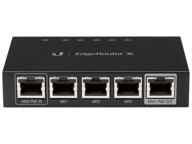 Ubiquiti EdgeRouterX 5-port Gigabit Router ER-X-EU
