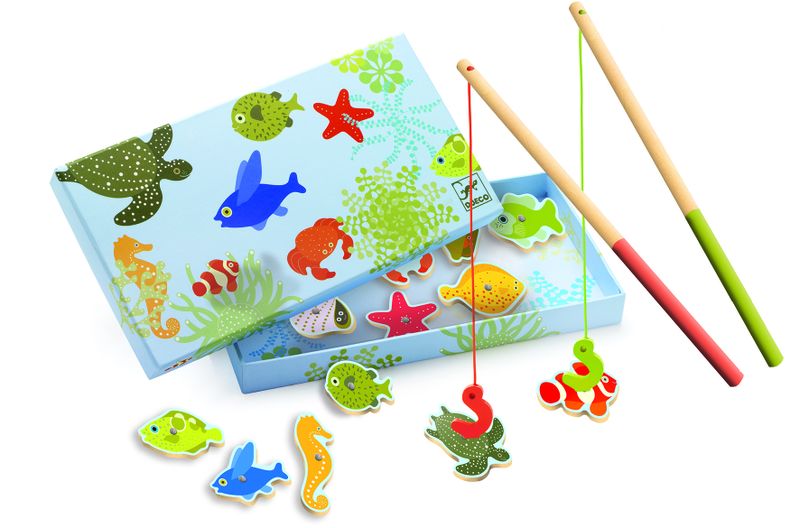 Djeco Fishing Board Game - Fishing Tropical