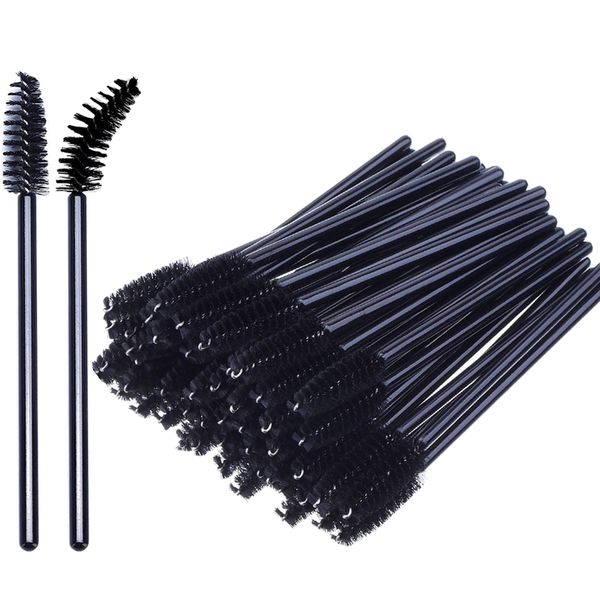 100 Piece Disposable Eyelash Mascara Applicator Wand Brush