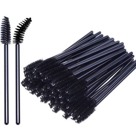 Black Glitter Disposable Mascara Brush (100 pieces)