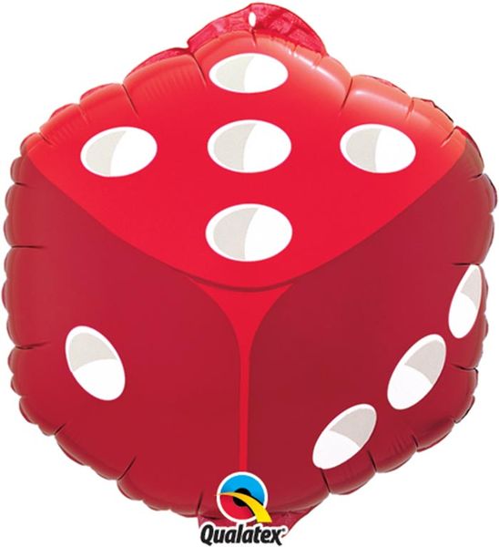 18 Inch Foil Balloon Dice