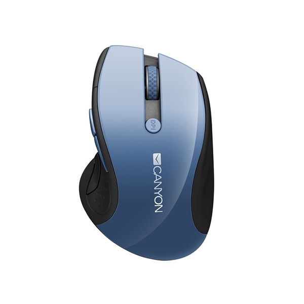 Canyon Wireless 1000/1200/1600 DPI 6 Button Mouse - Blue