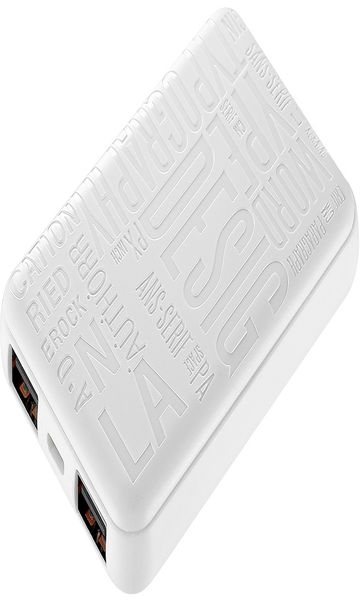 Ultra-Link 5000mAh Power Bank Macaroon Series - White