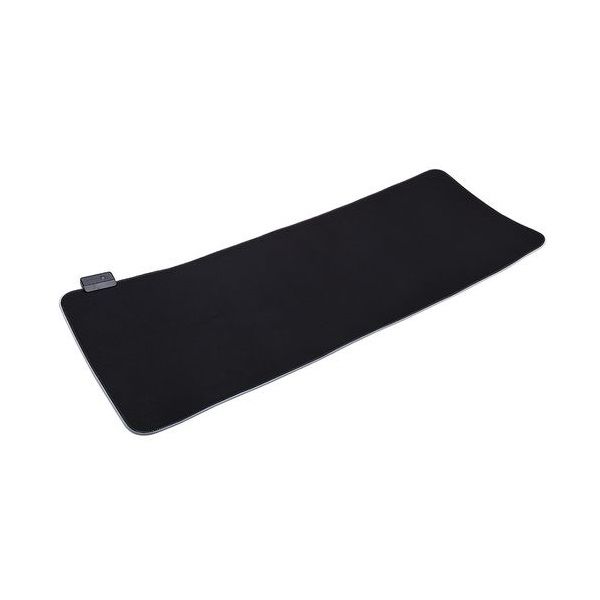 RGB Colourful Gaming Mouse Pad - Extra Large - Black