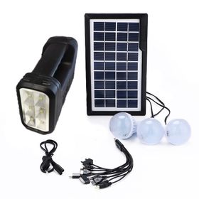 Gdlite Complete Portable Solar Charged Light System Gd