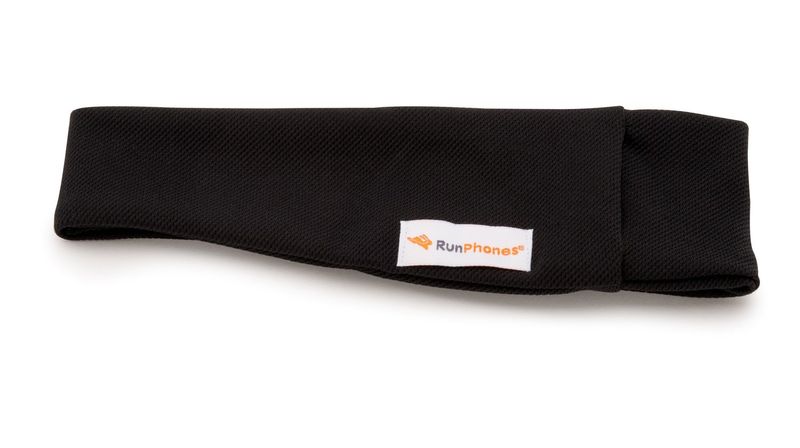 Runphones - Wireless Headphones for Jogging and the Gym - Colour: Black