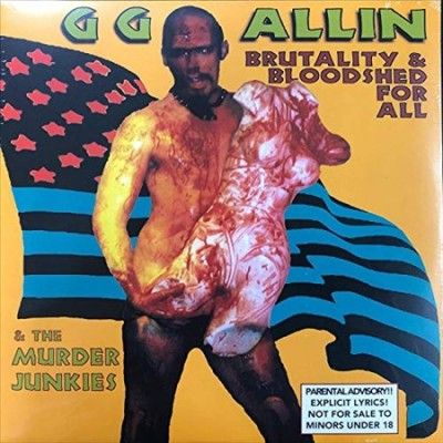 Gg &amp; The Murd Allin - Brutality And Bloodshed For All (Vinyl)