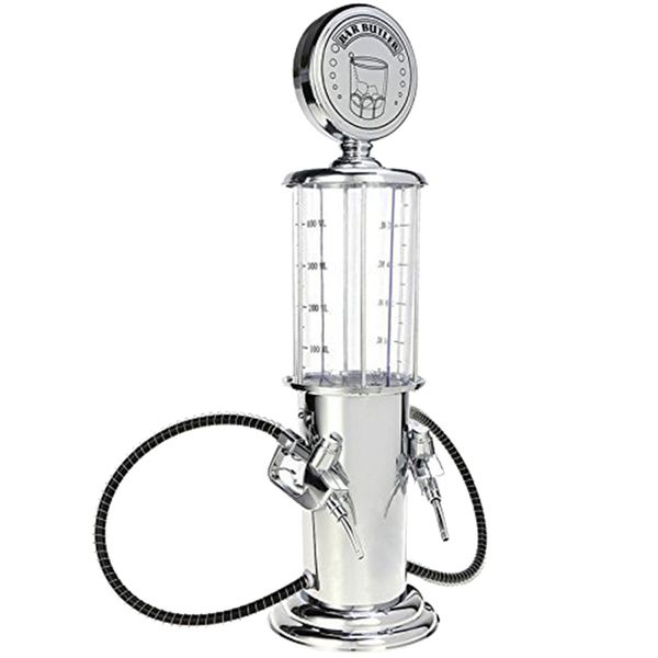 Double Gun Gas Pump Beverage Liquor Dispenser