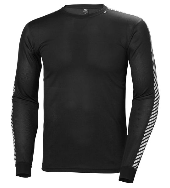 Helly Hansen Lifa Stripe Crew - Black